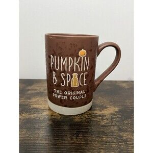 Large Ceramic Pumpkin Spice Coffee Mug Boston Warehouse Trading Corp Fall Cup